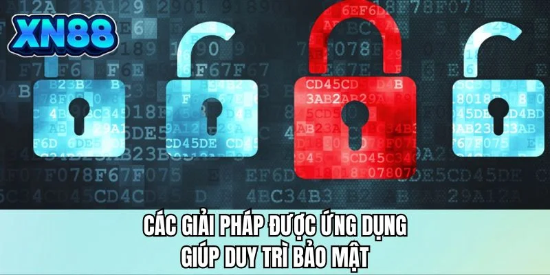 Các giải pháp được ứng dụng giúp duy trì bảo mật
