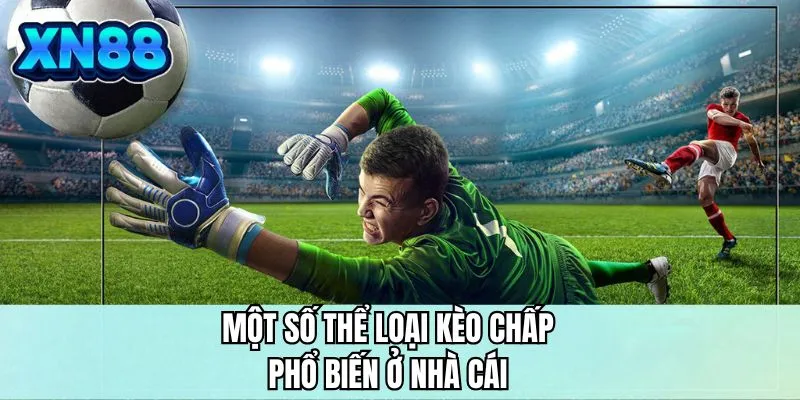 Một số thể loại kèo chấp phổ biến ở nhà cái